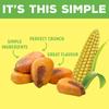 LOVE CORN Sour Cream & Chive Crunchy Corn Snack | 24 x 20g Bags | Kosher, Vegan, Gluten-Free | Simple Ingredients, Low Calorie, Low Sugar | Great For Lunchbox & On The Go | Healthy Graze | UK Made view 4