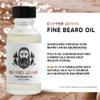 Copper Johns Beard Oil for Men with Olive Oil, Jojoba Oil, Argan Oil and Sea Minerals that Increase Softness, Smoothness and Thickness of Beard (Mountain River) view 2
