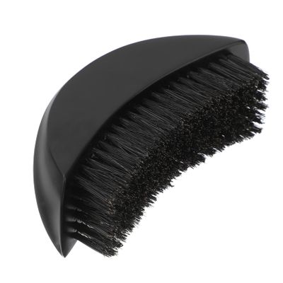 FRCOLOR Beard Brush for Cleaning Made of Natural Bristles for Daily Beard Grooming Routine Salon Quality