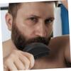 FRCOLOR Beard Brush for Cleaning Made of Natural Bristles for Daily Beard Grooming Routine Salon Quality view 4