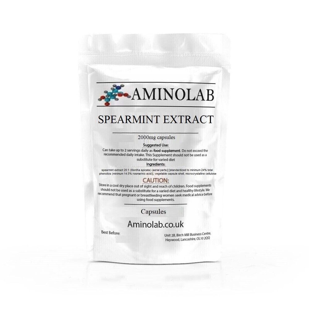Aminolab - Spearmint Leaf 2000mg 365 Capsules