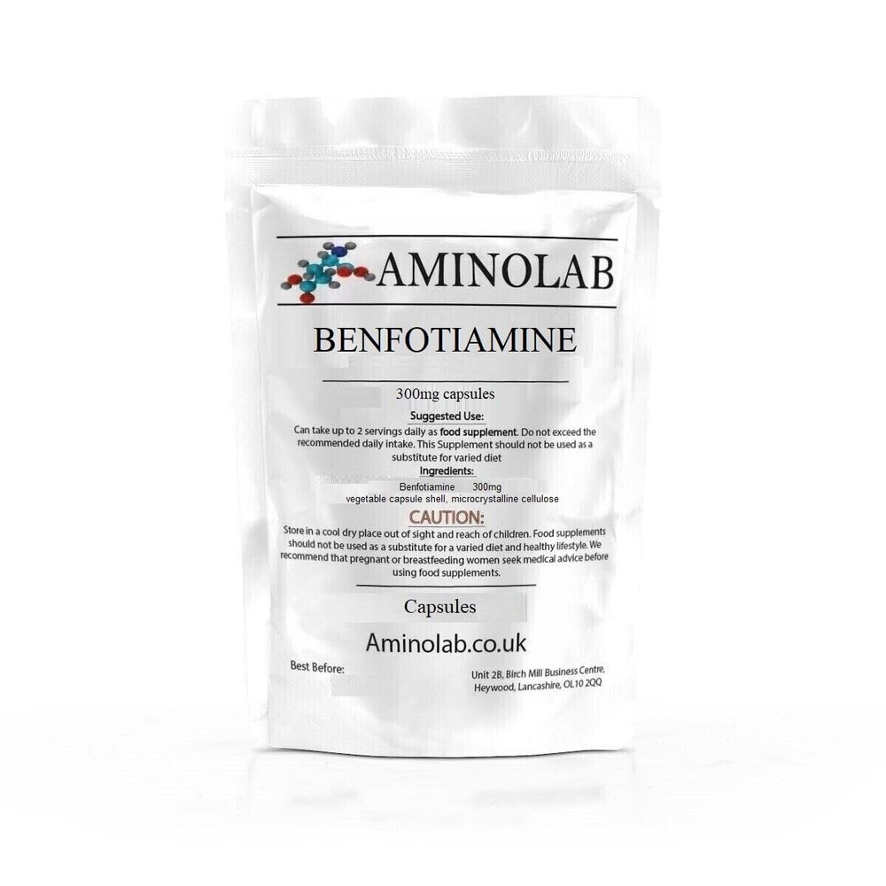 Aminolab - BENFOTIAMINE 300mg 30 Capsules