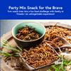 SENS Edible Insect Mix, Party Snack, Roasted Crickets and Mealworms, Crispy Snack Rich in Proteins, Gift Idea for Foodies view 2