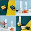 Cabilock 8pcs Bathroom Toothpaste Squeezer Roller Holder Manual Toothpaste Extruder for Bathroom Sink Squeezer for Tube for Daily Use view 3