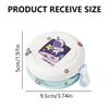 Portable Convenient Plastic Organizer with Mirror Retainer Case Denture Box view 3