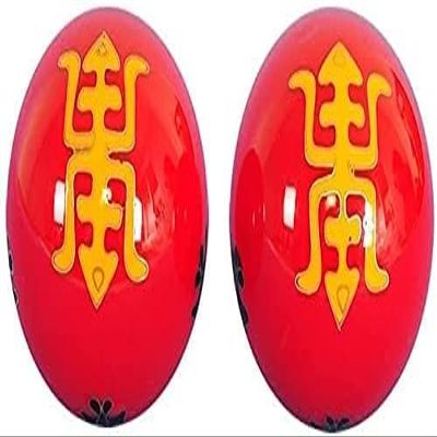 meditation balls chinese stress balls Marble Baoding Ball/Health Decompression Handball(Color:c)