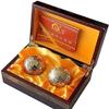 Baoding Balls no Chime Baoding Balls Large Chinese Style Health Care Exercise Stress Ball Copper Ball Carving Dragon and Phoenix Series view 1