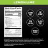 PRIME HYDRATION+ Sticks Lemon Lime | Hydration Powder Single Serve Sticks | Electrolyte Powder On The Go | Low Sugar | Caffeine-Free | Vegan | 48 Sticks view 2