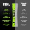 PRIME HYDRATION+ Sticks Lemon Lime | Hydration Powder Single Serve Sticks | Electrolyte Powder On The Go | Low Sugar | Caffeine-Free | Vegan | 48 Sticks view 3