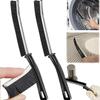 2pc Crevice Cleaning Brush,2024 New Gap Cleaning Brush,Multipurpose Slit Groove Dust Brush,Deep Tile Joints Stiff Angled Bristles, Bathroom Kitchen Tile Dead Corner Cleaning (2) view 1