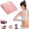 BOTIZR Lumbar Relaxer, Back Stretcher, Refresh Neck & Back Stretcher, Lumbar Back Stretcher for Lower Back Pain Relief, Multi-level Adjustable Spine Board for Herniated Disc (Color : Pink) view 1
