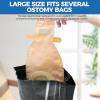100pcs Seal-N-Toss Ostomy Pouch Disposal System, High Sealing/Prevents Odours/No Mess/Eco-Friendly Pouches for Colostomy Bags, Nappies, Incontinence Pads view 3