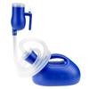 QWORK Urinal Bottles for Men, Male Portable Urine Bottles, with 1.6M Tube, 2000Ml, for Travel, Hospital view 1