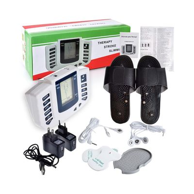 Electronic Pulse Massager, Portable Smart Electro Pain Relief Machine, Foot Massager Platformm Promote Blood Circulation for Senior Muscle Stiffness, Soreness, Chronic Pain &