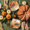 PAW - Napkins 3-Ply (33 x 33 cm) I 20 pcs I Perfect for Birthdays, Parties, Meetings I Autumn Table Decoration I Colourful Paper Napkins - Umbrella Autumn Leaves I Umbrella Leaves view 4