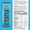 Applied Nutrition BodyFuel Energy & Vitamins Drink - Fast Energy, Energy Drink, Sugar Free with Caffeine (Pack of 12 Cans x 330ml) (Blue Raspberry) view 2