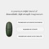 JSHealth Vitamins Advanced Magnesium Supplements with Magnesium Glycinate & Citrate for Muscle Relaxation (60 Tablets) view 3