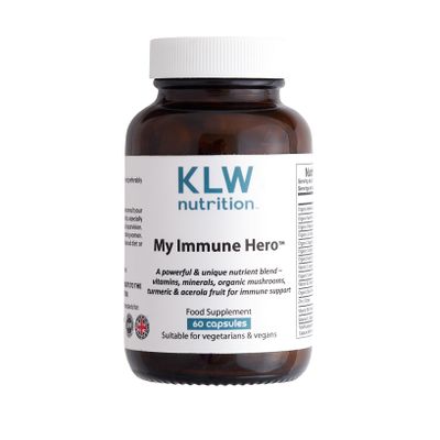 Immune System Support -14-in-1 Immune 'Booster' - Vitamin C, B, Zinc, Selenium + Organic Mushrooms, Turmeric, Black Pepper & Acerola - Formulated by an Award-Winning Nutritionist - 60 Capsules