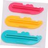 18 Pcs Toothbrush Dispenser Toothpaste Tube Roller Toothpaste Pusher Japanese Toothpaste Multitools Tooth Paste Extruder Toothpaste Roller Squeezer Japanese Tools Key Multipurpose view 2