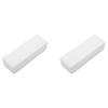 liovitor 400 Pack Hair Removal Waxing Strips Non Woven Wax Strips Epilating Strips White view 1