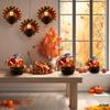 KatchOn, Thanksgiving Turkey Table Centerpiece - Pack of 6 | Thanksgiving Turkey Decorations | Turkey Centerpiece for Thanksgiving Table Decorations | Hanging Paper Turkeys, Thanksgiving Decorations view 3