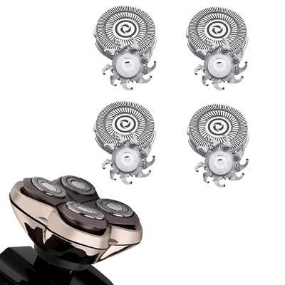 Shaver Replacement Heads for Skull Shaver Pitbull Gold Pro Shaver,Fits Pitbull Platinum Pro Shaver Replacement Blade (4PCS)