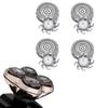 Shaver Replacement Heads for Skull Shaver Pitbull Gold Pro Shaver,Fits Pitbull Platinum Pro Shaver Replacement Blade (4PCS) view 1