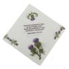 3ply Paper Soft Napkins - Large Pack of 40 Napkins - 33x33cm - Serviettes Tartan Paper - Scottish Design - Christmas, Dinner, Party - Robert Burns Poem Design view 1