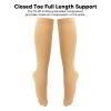 Zipper Compression Socks, 1 Pair 1520mmHg Closed Toe Medical Compression Socks with Zip Guard Skin Protection, High Support Socks for Varicose Vein, for Pregnant Women & Nurses view 4
