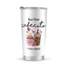 Country But First Cafecito Y Pan Dulce Rustic Coffee Stainless Steel Tumblers 20oz Pan Dulce Lover Gift Conchas Lover Gift Spanish Coffee and Conchas Pun Mama Baker Gifts view 1