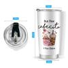 Country But First Cafecito Y Pan Dulce Rustic Coffee Stainless Steel Tumblers 20oz Pan Dulce Lover Gift Conchas Lover Gift Spanish Coffee and Conchas Pun Mama Baker Gifts view 2
