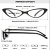 Lanomi Fashions Cat Eye Reading Glasses Women Men Blue Light Blocking Cateyes Readers Comfortable Colorful Lightweight Anti Blue Reading Eyeglasses Black 1.0 view 2