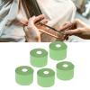 5 Rolls Disposable Barber Paper Neck Strips, Stretchy Paper Neck Band, Self Adhesive Hairdressing Stretchy Wrap for Hairdressing Accessory view 4