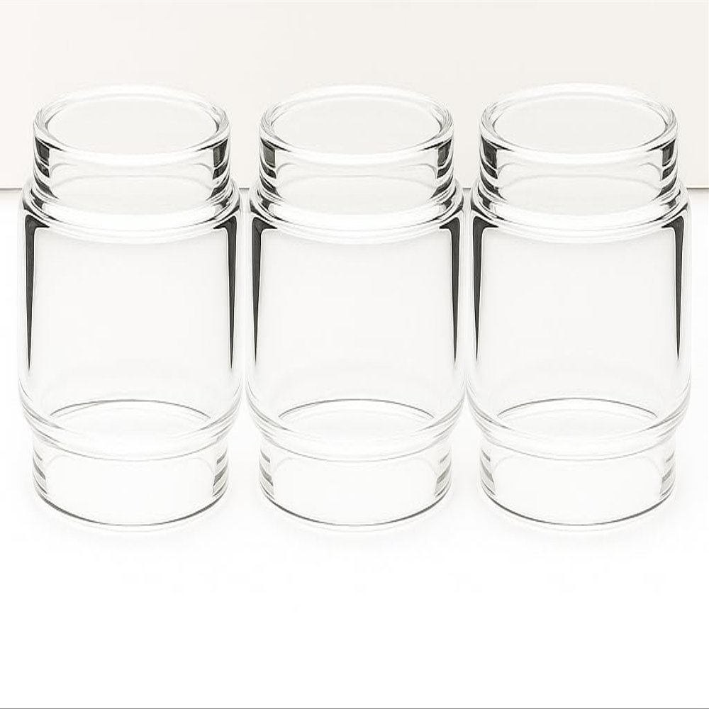 3-Pack Replacement Bubble Glass Compatible with Freemax Mesh Pro/Mesh Pro 2 Tanks