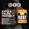NXT Beef Protein Isolate 540g - High Protein Powder in Natural Amino Acids - Paleo, Keto Friendly - Dairy and Gluten Free | 540g | Mango & Orange view 3