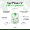 NAC (N-Acetyl-Cysteine) 600mg, 120 Caps  Antioxidant & Liver Support  Pure Ingredients, GMO & Gluten Free  GMP Certified Immune Health Supplement by Raw Powders view 3