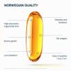 NFO Omega 3 Ultima [120 Capsules] Norwegian Fish Oil Omega 3 Capsules High Strength of EPA:DHA, Natural Premium Omega 3 Fatty Acids Supplements Made of Freshly Caught Wild Fish view 4