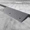Outdoor curb ramp along the road, movable step ramp pad, household step wheelchair ramp, durable, strong bearing capacity, provide mounting screws, suitable for garages, steps, hospitals ( Size : 100* view 4