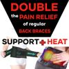 MEDiBrace Heated Back Support Belt RAY-D8 v2  Rechargeable Back Brace with Far-Infrared FIR Heating - Lower Lumbar Back Pain Relief for Men and Women  Medical Grade Orthopaedic Waist Compression view 2