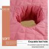 Highdi Massage Bed Cover With Face Hole, Washable Massage Bed Sheet Cover Beauty Massage SPA Couch Cover Elastic Cord Edge All-Round Wrap for 80cm or Less Beauty Bed (60x180cm,White) view 2