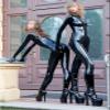Rubber 100% Latex Catsuit Women Long Slevees Full Cover Suit with GlovesShoes Not Included,Black,XL view 2
