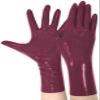 Women Sexy Elastic Glove Short Leather Gloves Female Short Gloves Sexy Show Gloves,Red,6XL view 1