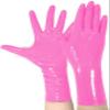 Women Sexy Elastic Glove Short Leather Gloves Female Short Gloves Sexy Show Gloves,Red,6XL view 2
