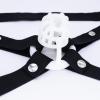 Chastity Belt Male Sissy Belts Chasity Device Anti-Off Auxiliary Chastity Strap Cage Sex Furniture Toys for Men (Four-Way Belt,Black) view 3