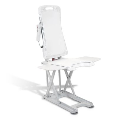 Bellavita Bathlift Lightweight Reclining Bath Lift Seat Chair (Nova White Covers)