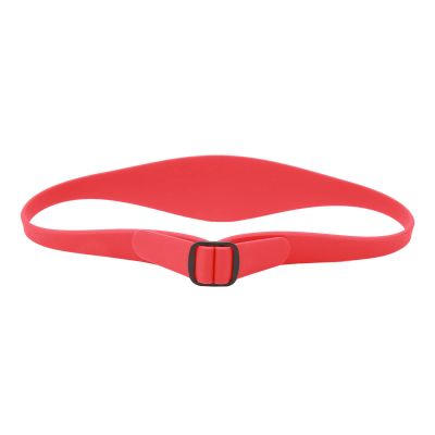 Band DIY Self Haircut System for Hair Clipper, Neckline Trimming Template, Adjustable Curved Silicone Hair Trimming Guide for Children Adults, Hair Cutting Guide Tool for Men(Red)