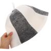 FOMIYES 2pcs Felt Sauna Hat and Bathing Mat for Women Breathable Shower Cap Comfortable Heat for Sauna Room view 2