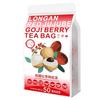Plant Gift 50 cups Longan Goji Berry Tea Bags ( GUI YUAN HONG ZAO GOU QI CHA) Dried Longan, Wolfberry, Rose, 10.58oz (6g*50bags / 300g) Combination of Floral Tea view 2