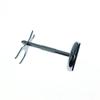 Razor Holder Practical Men's Razor Brush StandsStainless Steel Stand Shaving Brush HolderFashion Male 15cm Razor Rack Brush Travel Set view 2