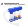 Deep Breathing Lung Exerciser, Deep Breathing Exerciser, 3 Color Coded Balls Breath Exercise Measurement System for Lung Recovery Training and Postoperative Transparent Durable Design view 4
